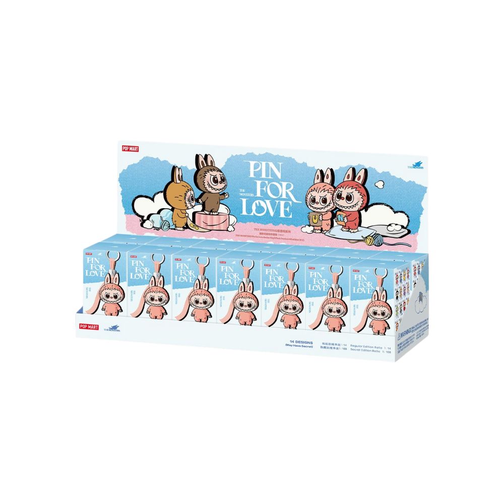 Labubu Pin for Love Blind Box (N-Z)