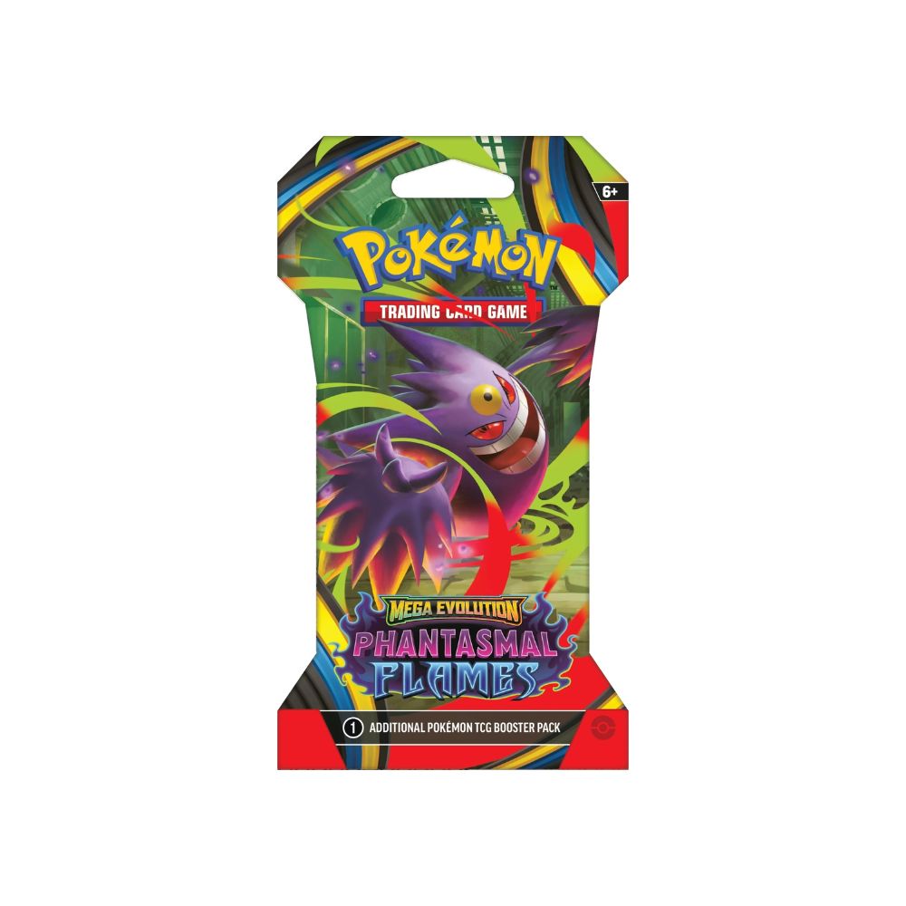 Pokemon Phantasmal Flames Sleeved Booster Pack (Random Art) Pokemon Phantasmal Flames Sleeved Booster Pack (Random Art)
