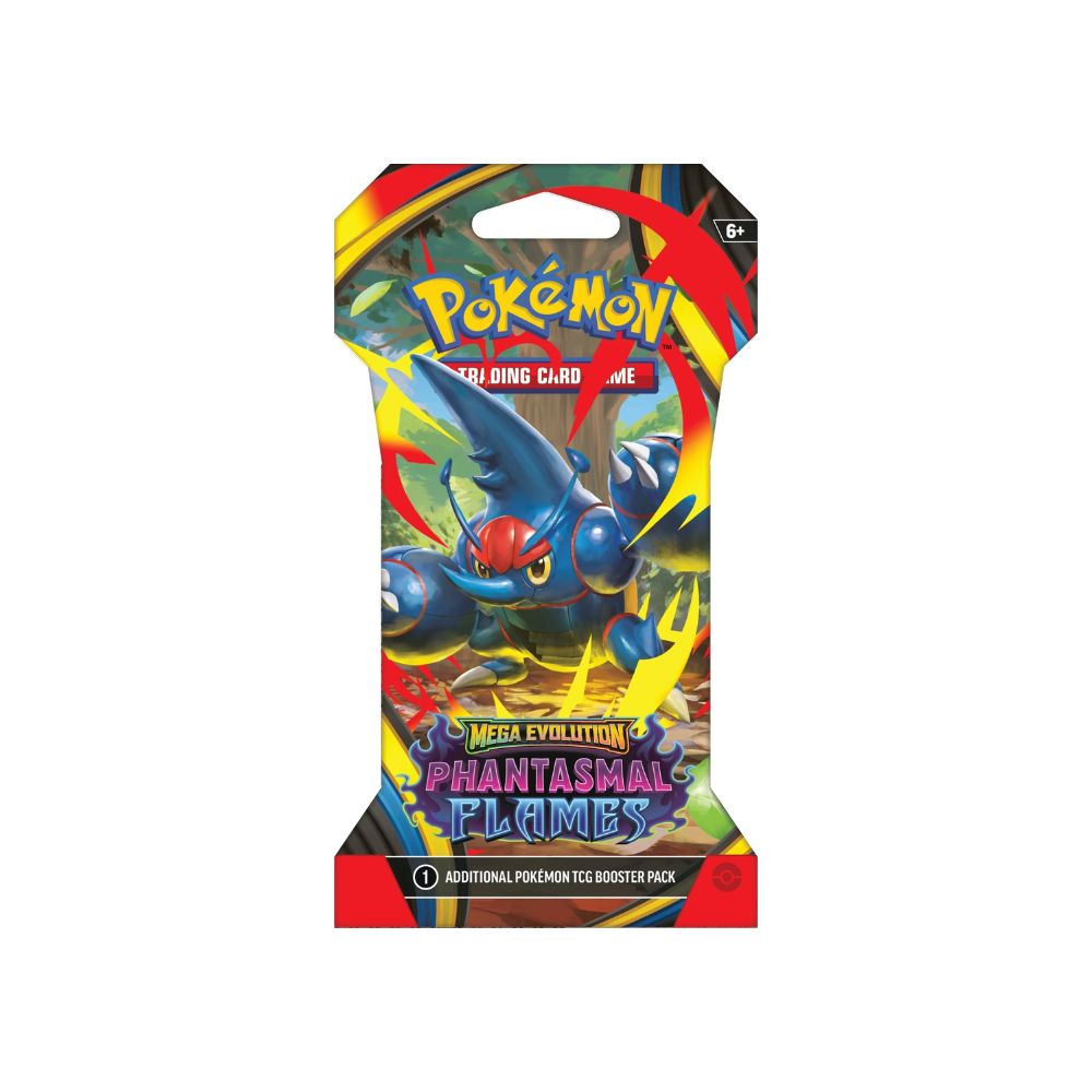 Pokemon Phantasmal Flames Sleeved Booster Pack (Random Art) Pokemon Phantasmal Flames Sleeved Booster Pack (Random Art)