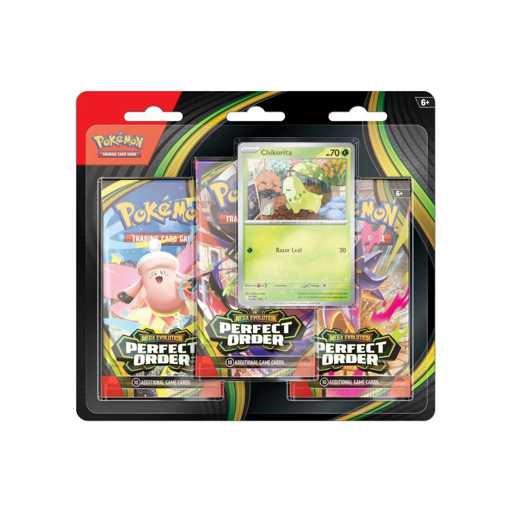 Pokemon Perfect Order 3 Pack Blister – Yume Cards Inc.