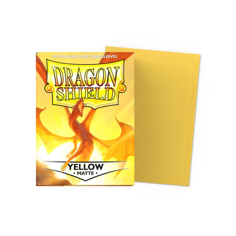 Dragon Shield - Yellow Elichaphaz Matte Sleeves (100ct)