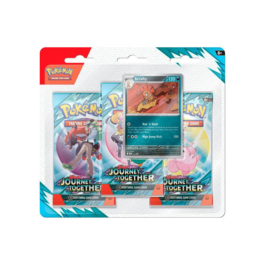 Pokemon Journey Together 3 Pack Blister