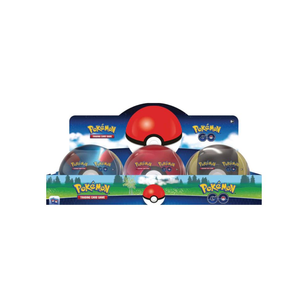 Pokemon Go Pokeball Tin Display
