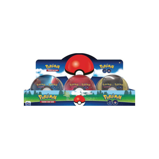 Pokemon Go Pokeball Tin Display