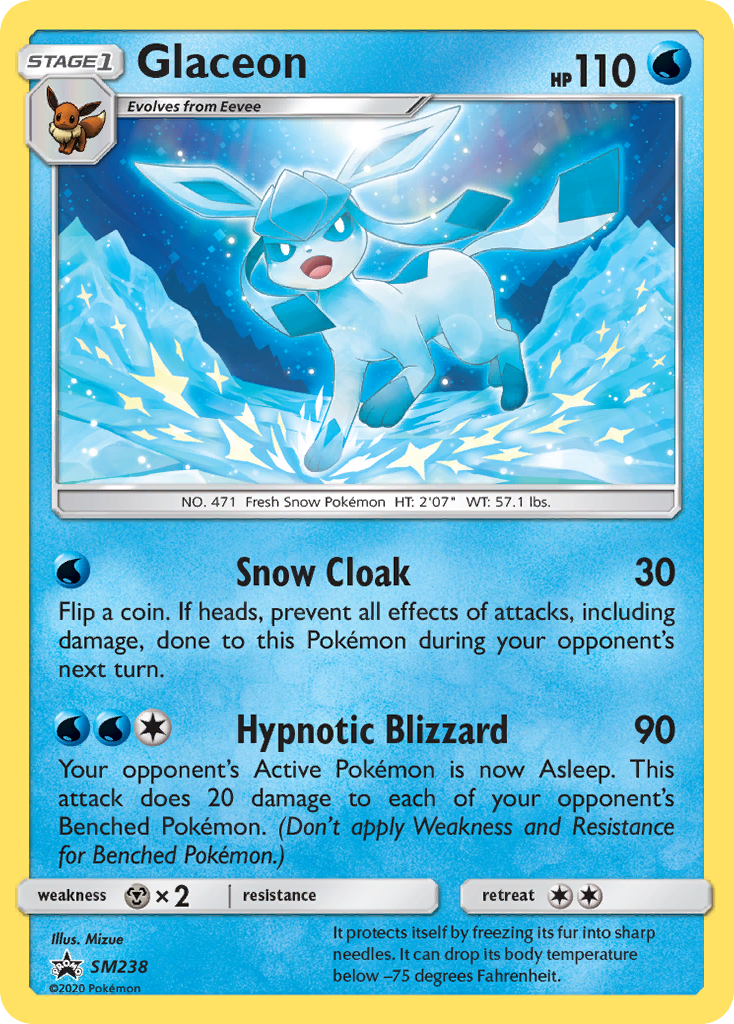 Glaceon SM238 [SM Promos]