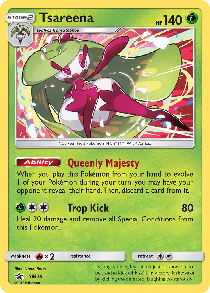 Tsareena SM26 [SM Promos]  - Holofoil