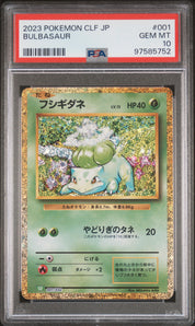 [PSA10] Bulbasaur 001/032